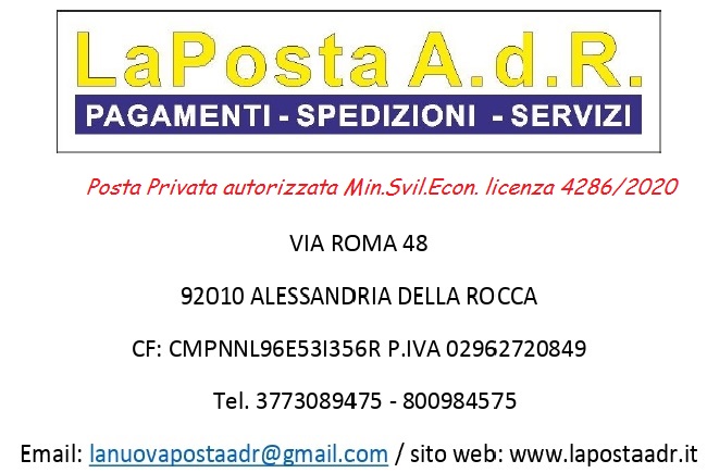 carta intestata lapostaadr per sito
